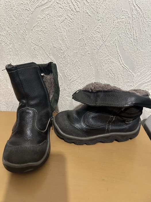 Зимнии сапоги на цигейке