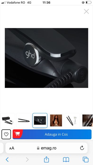 Placa de par GHD gold classic styler