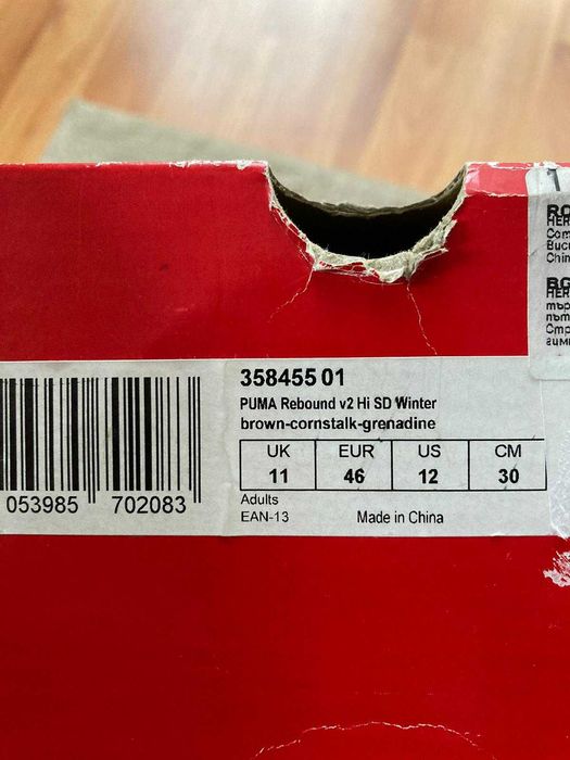 PUMA Rebound v2 Hi SD Winter