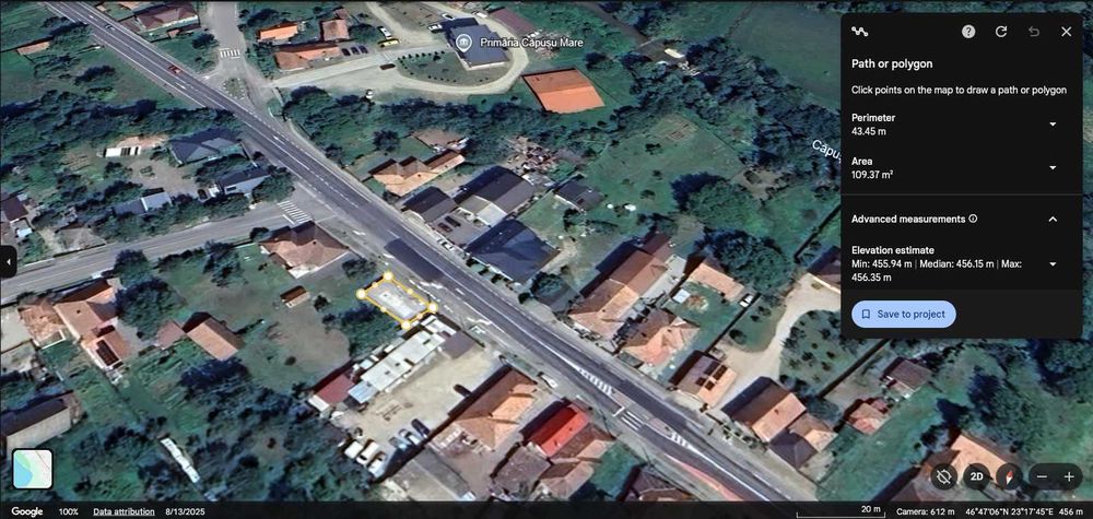 Teren de inchiriat – Capusu Mare, locatie  la DN1/E60 afacere/business