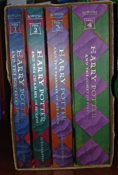 Box set colecția Harry Potter în englezã