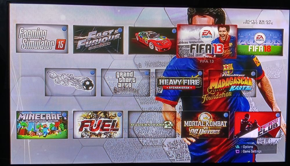 Ps3 playstation 3 slim 55 ta óyin