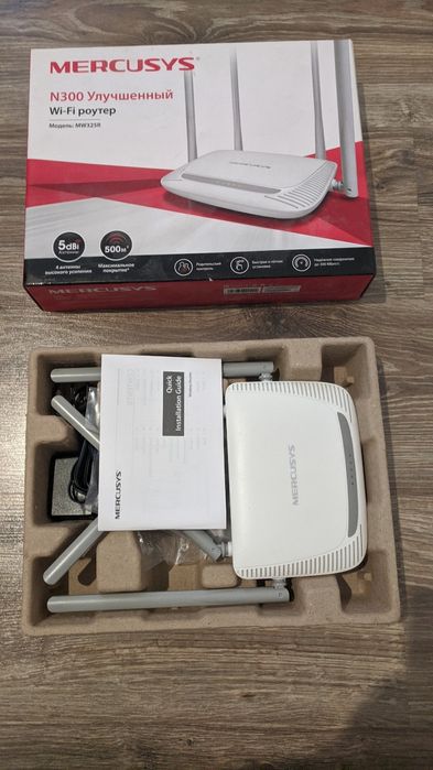 Wi-Fi роутер Mercusys N300 MW325R