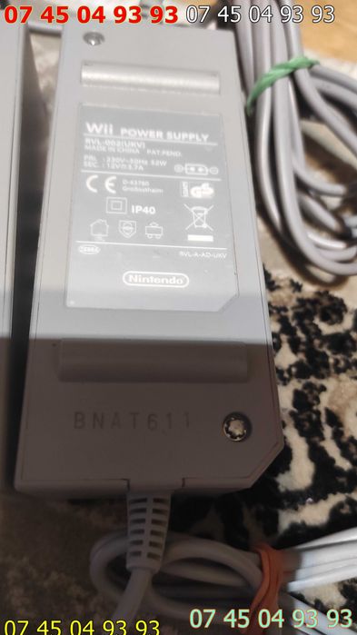 alimentatoare incarcatoare originale WII 12v 3.7A cu proba