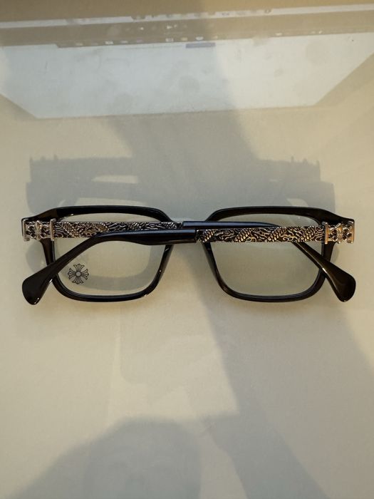 Ochelari Chrome Hearts Negrii Unisex Negociabil Sigilati