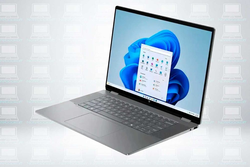 HP OmniBook X Flip 16/Ryzen 5 /8GB /512GB SSD /Сенсорный /Гарантия год