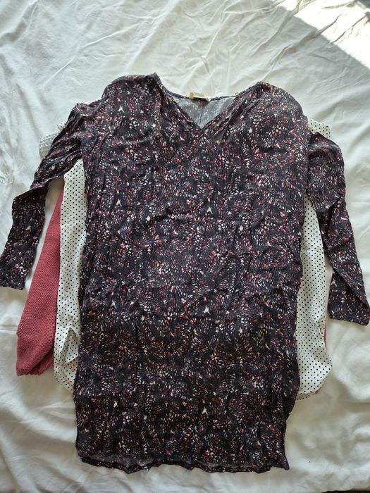 Lot 8 piese haine damă mărimea M-L: sacou, cardigan, cămăși, tricouri