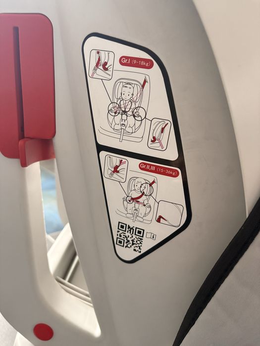 Продам автокресло chicco Universal 15-36