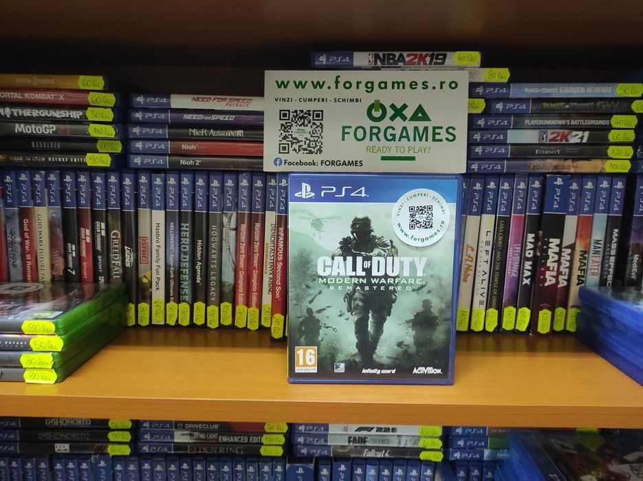 Joc PS4 Call of Duty Modern Warfare Remastered PS4 engleză