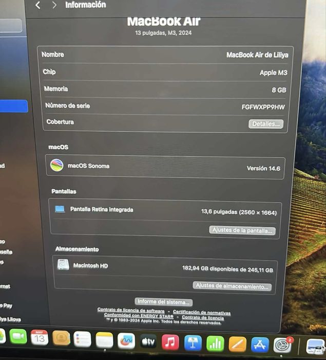 Apple MacBook Air ‘13 M3 8/256 — миниатюра 4