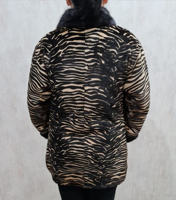 Шуба стриженая норка