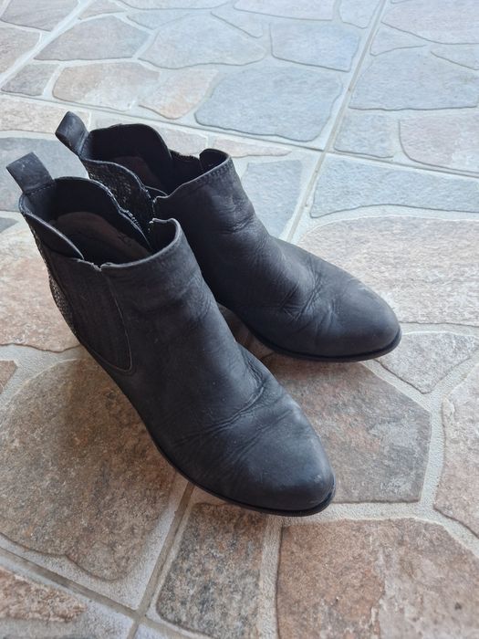 Ghete de toamna, imitație de piele întoarsă