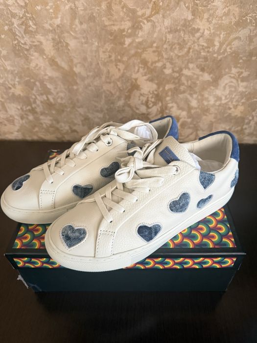 Sneakers Kurt Geiger Lane Love – denim & piele