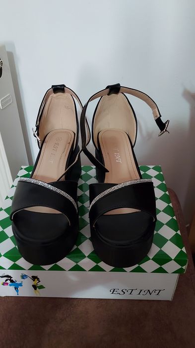 Sandale dama negre