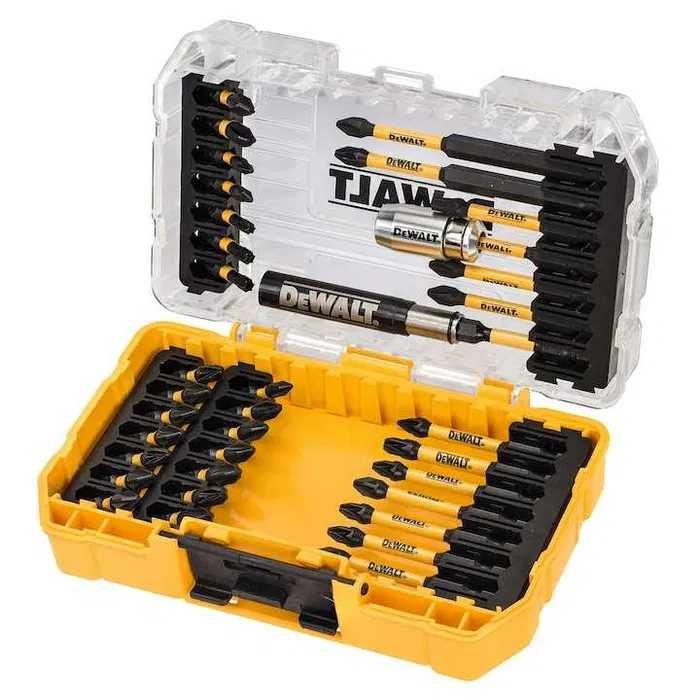 Set insurubare Dewalt cu 37 accesorii de impact,suport magnetic,nou