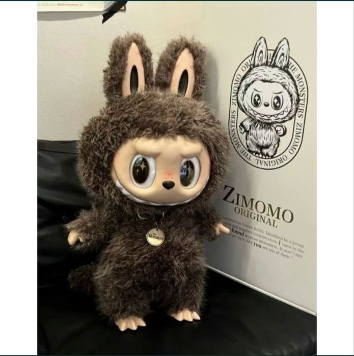 Голямо Лабубу Zimomo Original 38см, Labubu Zimomo The Monsters