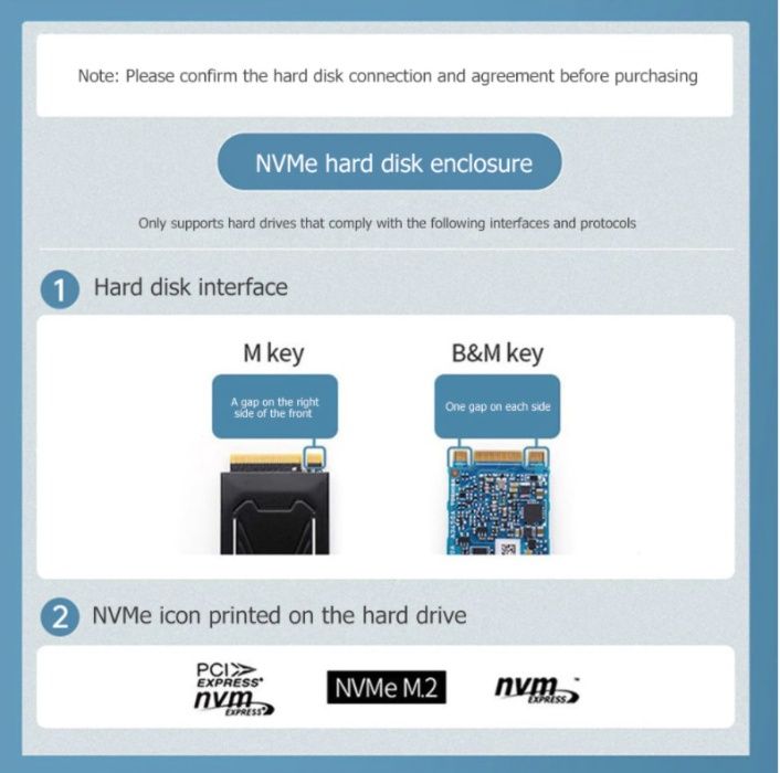 Адаптер ORICO M.2 NVME USB C Gen2 10 Гбит/с PCIe
