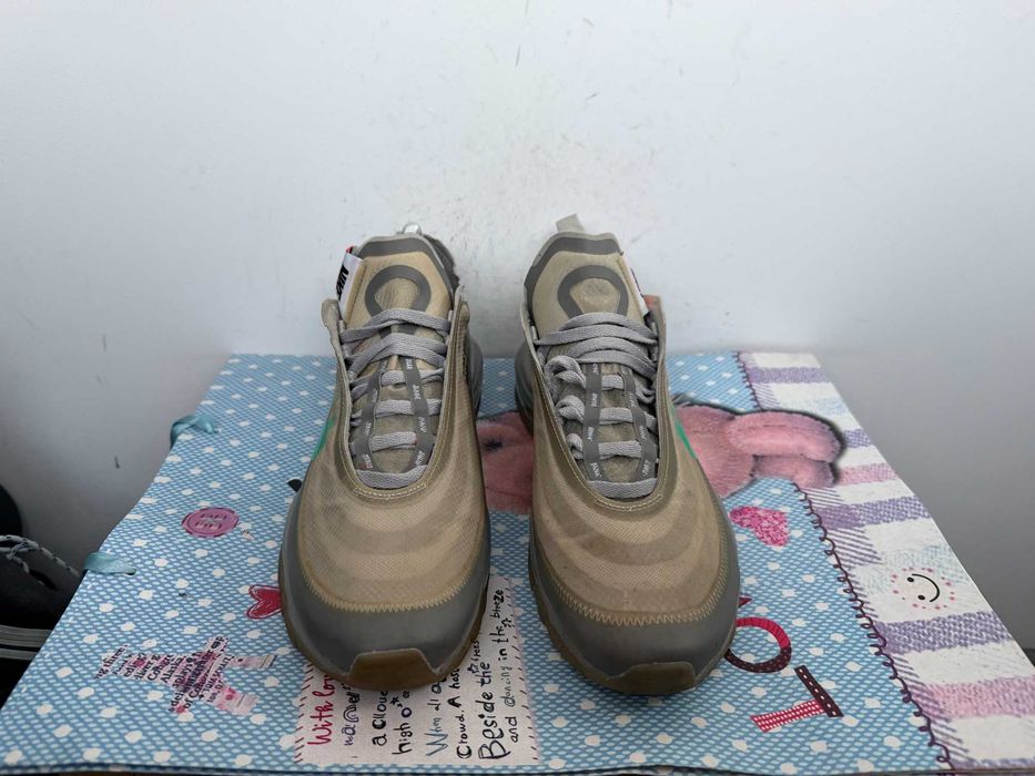 Nike Air Max 97 x OFF-WHITE Menta 2018''оригинални маратонки 41 номер