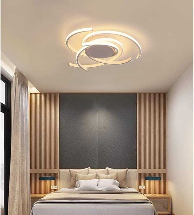 Полилей за трапезария, LED лед, с дистанционно управление намален 169