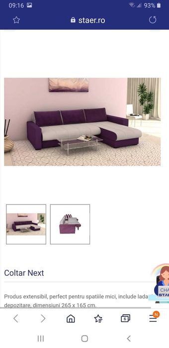 Mobilier coltar living