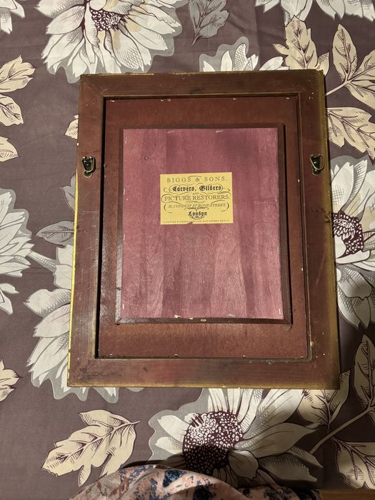 Tablou Biggs and Sons London alabastru cu catifea Stil Baroque