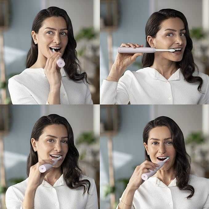 Електрическа четка за зъби Philips Sonicare Series 3100 HX3671/11 , Сензор за натиск, Розова