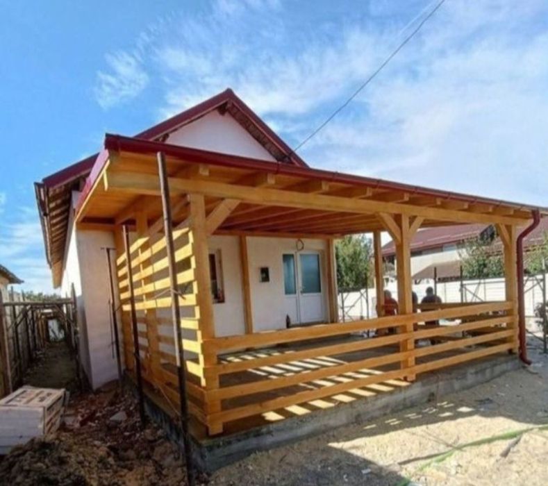 Vând și facem foișoare terase și magazie de depozitare și alte modele