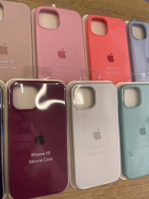 Силиконов кейс iPhone 15 15 Pro 15 Pro Max