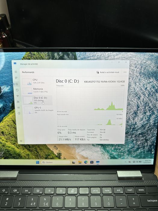 Laptop dell xps 13 9310 32 GB RAM 1tb ssd intel I7 gen 11th