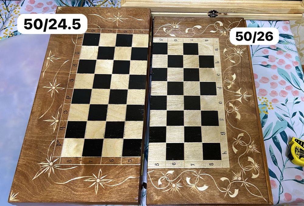 Нарды и шахматы деревянные