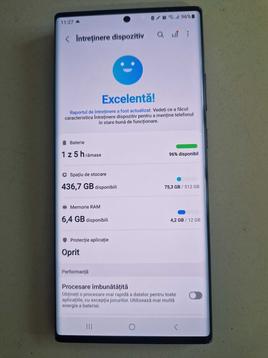 samsung Note 20 ultra 5 G, 512 GB