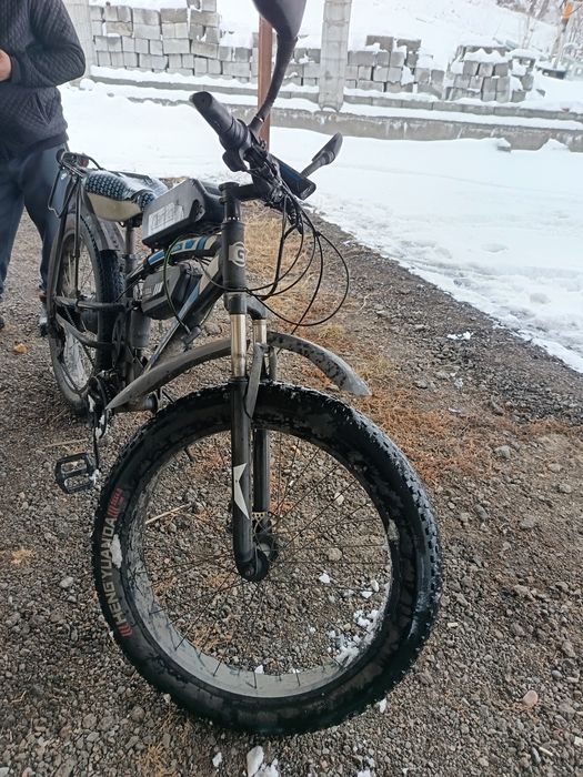 Электровелосипед электрофэтбайк