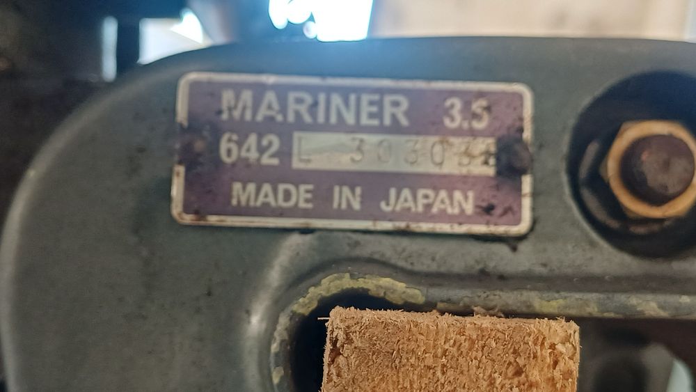 Motor barcă Yamaha Mariner 3.5 CP, pornește și funcționează foarte bine