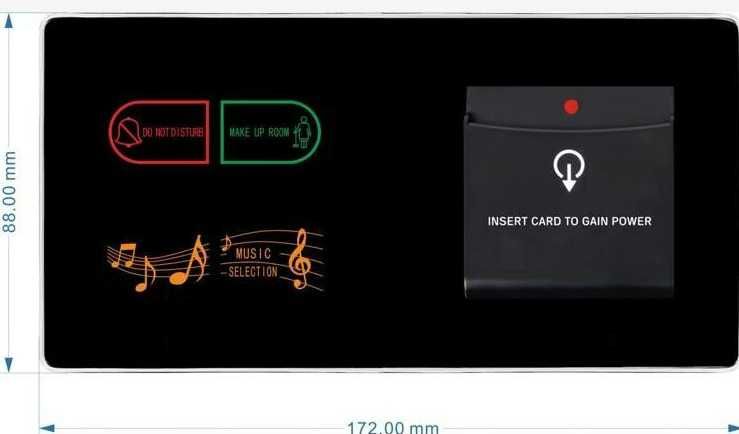Сенсорные номера, электроснабжение, розетки и выключатели для гостиниц