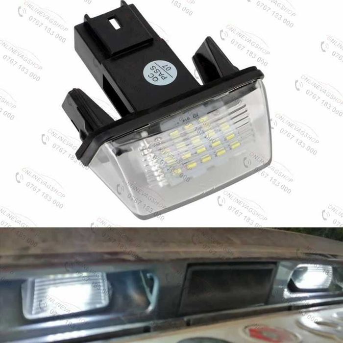 Set Lampi Led numar pentru Toyota  Auris, Corolla, Avensis T27
