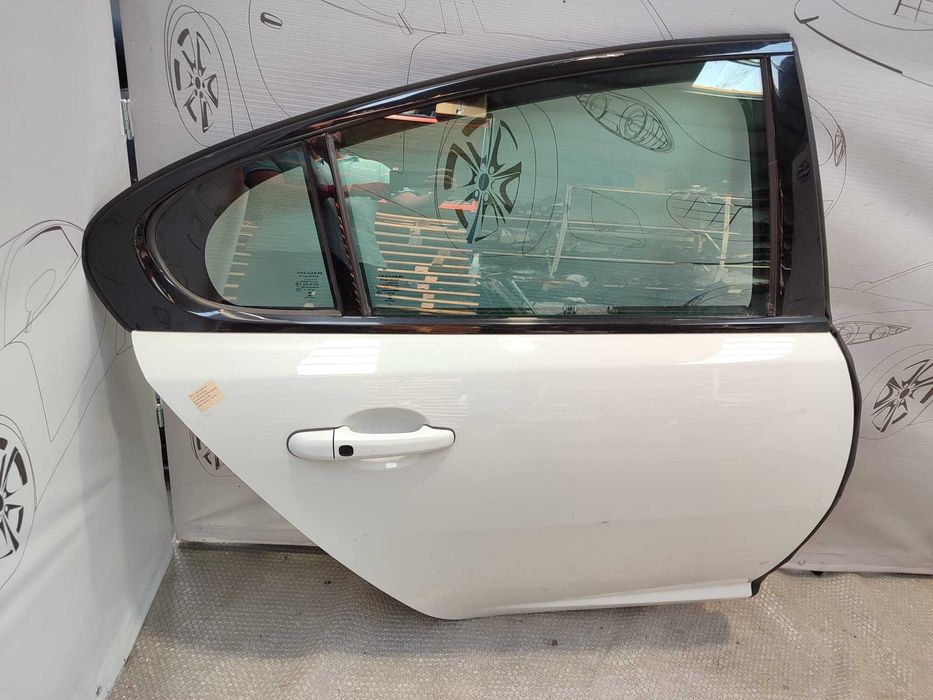 Ușă Spate Dreaptă Jaguar XF X250 Sedan Alb Cod Culoare Polaris White JBC2135 2013 / [2007-2015] / C2Z2013 (1C)