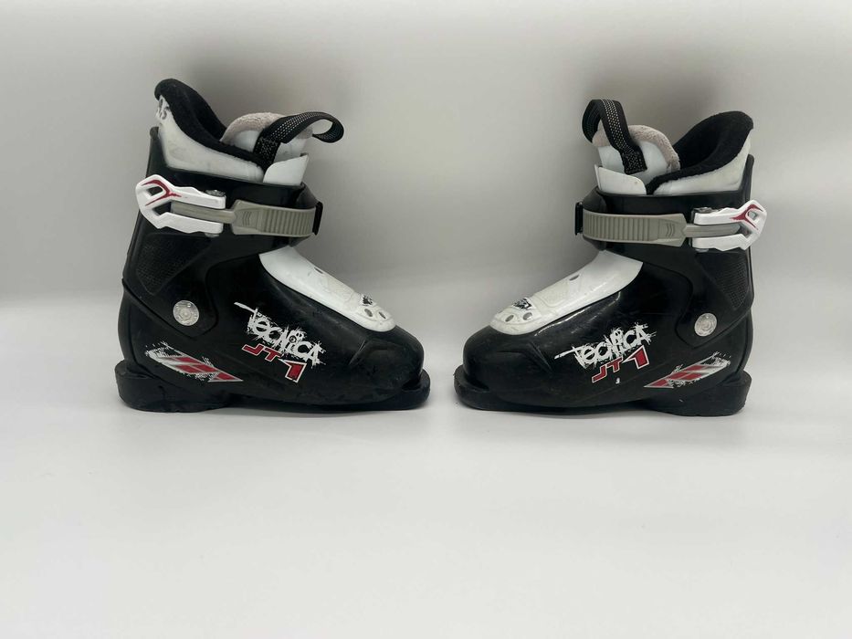 Clapari ski schi copii Tecnica JT1 black marime EUR:29.5 mondo:19,5