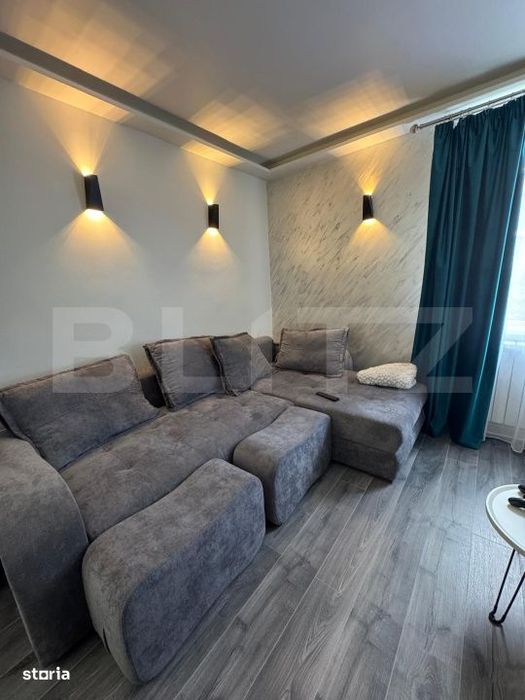 Apartament 2 camere, 49 mp, open space, mobilat si utilat, zona Centra