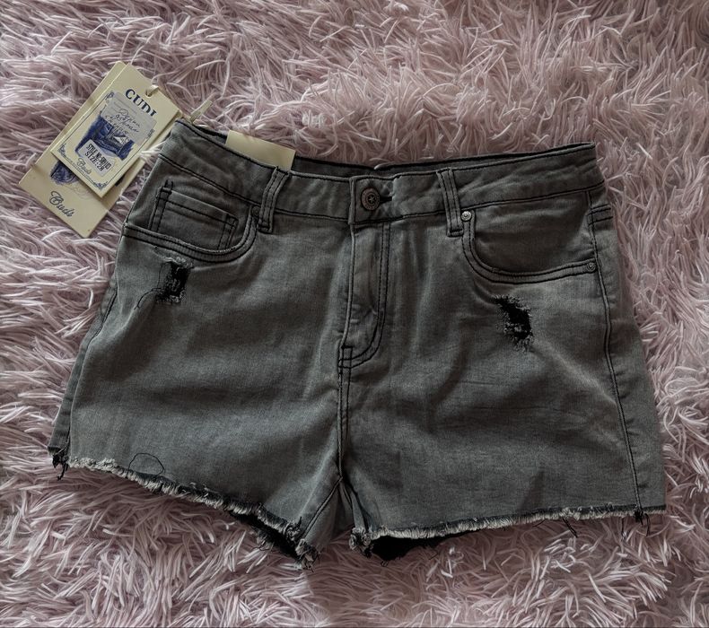 Къси дънкови панталонки S