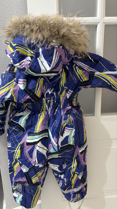 Зимний комбинезон на девочку 86 р