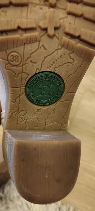 Боти естествена кожа .Panama Jack, нови.