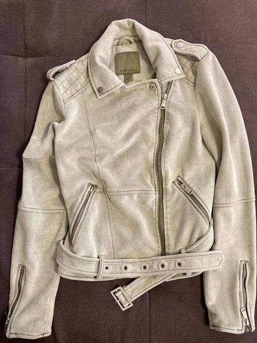 Сако H&M в два цвята, Дамско яке New Yorker , широк панталон Sinsay