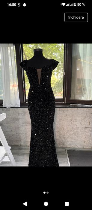 Rochie eleganta cu trenă