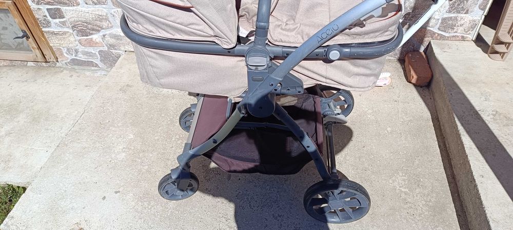 Carucior transformabil 3in1 Coccolle Acero Bej