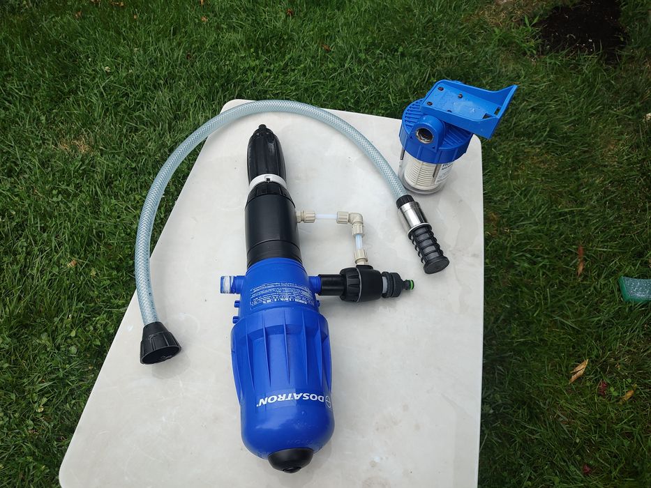 Dosatron D3RE25IEVF 5-25%, prefiltru, furtun filtru solutie