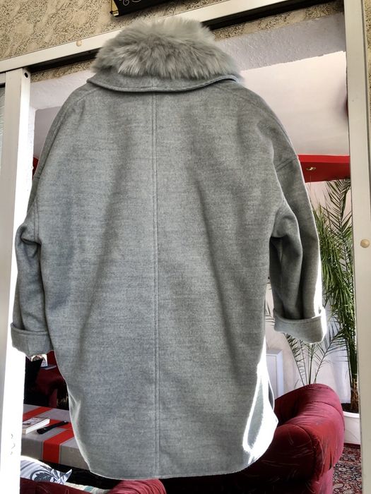 Дамско палто графит