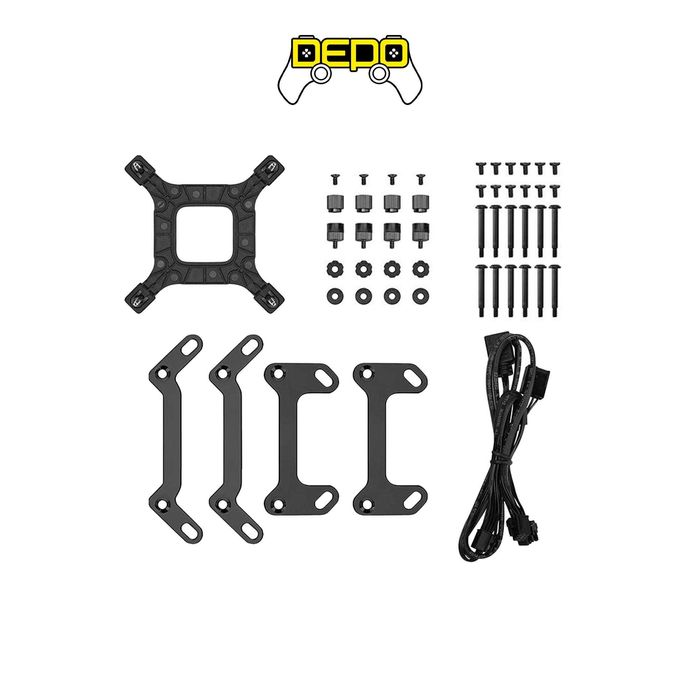 Водяное охлаждение от DeepCool - LM360 Black and White