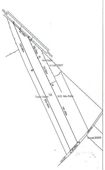 Teren intravilan 7500 mp cu acces la DN–ideal supermarket, dezvoltar
