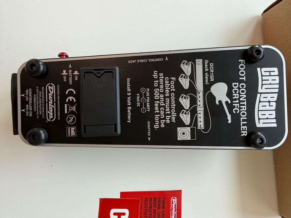 Pedala efecte wah JIM DUNLOP Original Cry Baby CUSTOM - noua