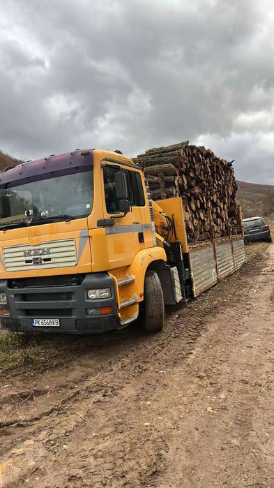 Транспортни услуги със самосвал с кран!